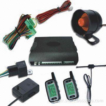 FM Two-way Car Alarm System with Emergency Disarm and Remote Trunk Release
